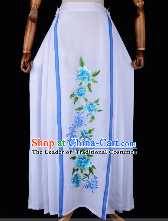 Traditional China Beijing Opera Niche Costume Gifted Scholar Embroidered Robe and Hat Ancient Chinese Peking Opera Embroidery Clothing