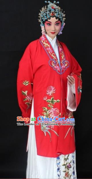 Traditional Beijing Opera Costume Ancient Chinese Young Women Dress Clothing