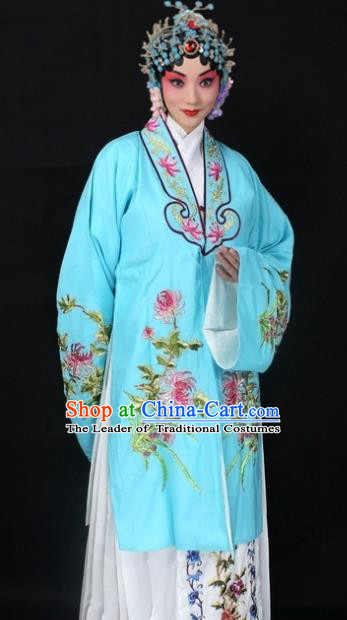 Traditional Beijing Opera Costume Ancient Chinese Young Women Dress Clothing