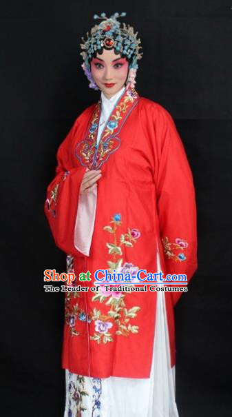 Traditional Beijing Opera Costume Ancient Chinese Young Women Dress Clothing