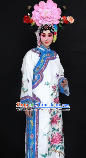 Traditional Beijing Opera Costume Ancient Chinese Young Women Dress Clothing