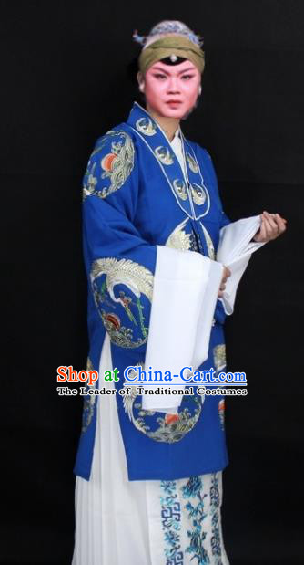 Traditional China Beijing Opera Old Women Costume Embroidered Cape, Ancient Chinese Peking Opera Pantaloon Embroidery Dress Clothing