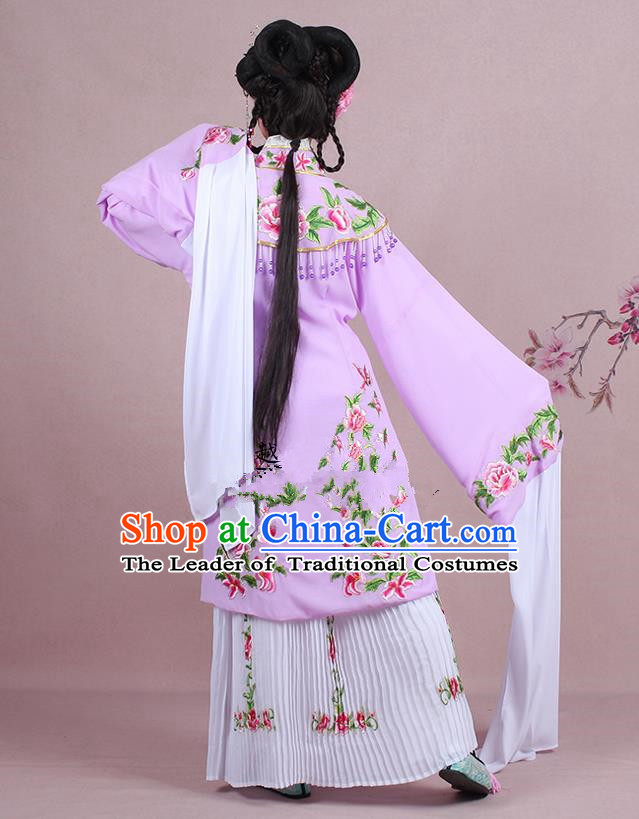 Traditional China Beijing Opera Niche Costume Gifted Scholar Embroidered Robe and Hat Ancient Chinese Peking Opera Embroidery Clothing