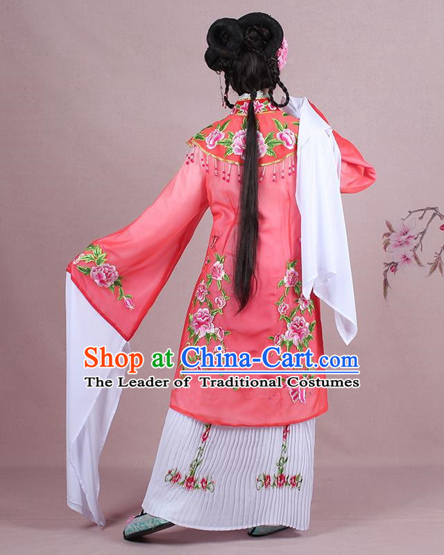 Traditional China Beijing Opera Niche Costume Gifted Scholar Embroidered Robe and Hat Ancient Chinese Peking Opera Embroidery Clothing