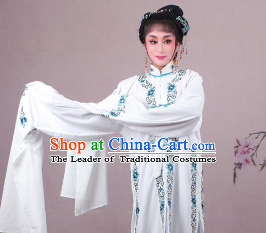 Traditional China Beijing Opera Niche Costume Gifted Scholar Embroidered Robe and Hat Ancient Chinese Peking Opera Embroidery Clothing