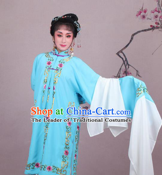 Traditional China Beijing Opera Niche Costume Gifted Scholar Embroidered Robe and Hat Ancient Chinese Peking Opera Embroidery Clothing