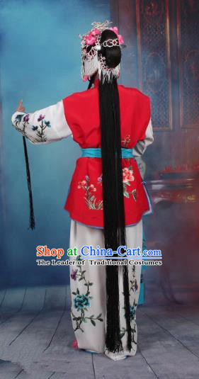 Traditional China Beijing Opera Niche Costume Gifted Scholar Embroidered Robe and Hat Ancient Chinese Peking Opera Embroidery Clothing