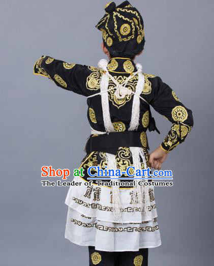 Traditional China Beijing Opera Niche Costume Gifted Scholar Embroidered Robe and Hat Ancient Chinese Peking Opera Embroidery Clothing