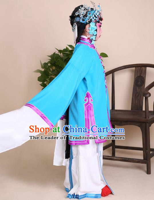 Traditional China Beijing Opera Niche Costume Gifted Scholar Embroidered Robe and Hat Ancient Chinese Peking Opera Embroidery Clothing