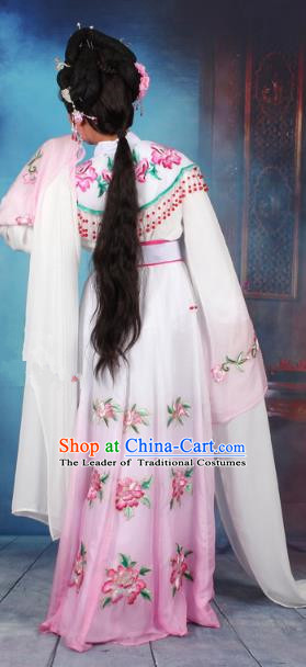 Traditional China Beijing Opera Niche Costume Gifted Scholar Embroidered Robe and Hat Ancient Chinese Peking Opera Embroidery Clothing