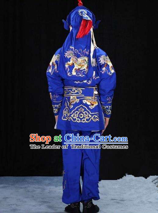 Traditional China Beijing Opera Niche Costume Gifted Scholar Embroidered Robe and Headwear Ancient Chinese Peking Opera Embroidery Clothing