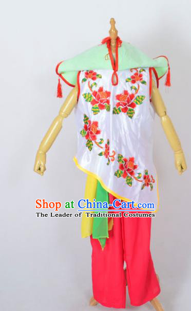 Traditional Beijing Opera Costume Ancient Chinese Young Women Dress Clothing