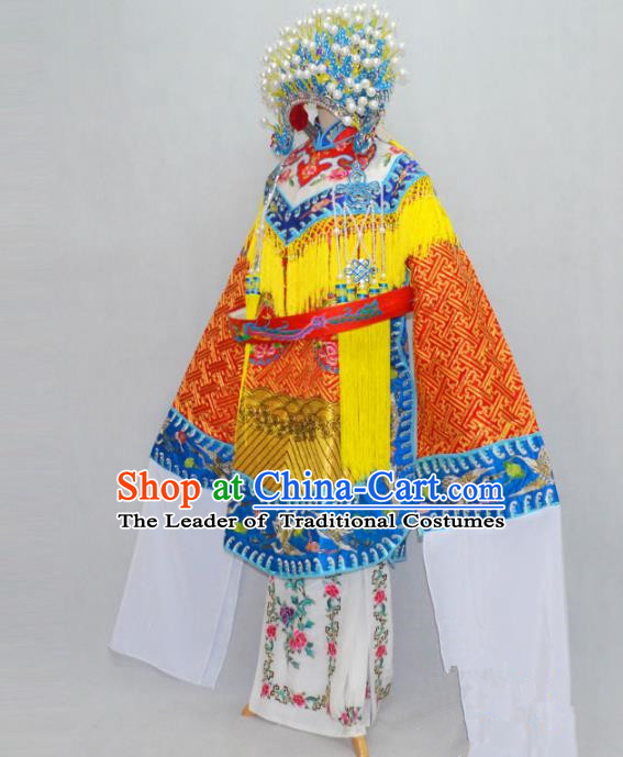 Traditional Beijing Opera Costume Ancient Chinese Young Women Dress Clothing