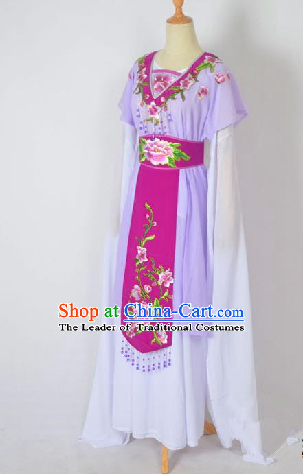 Traditional Beijing Opera Costume Ancient Chinese Young Women Dress Clothing