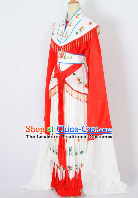 Traditional Beijing Opera Costume Ancient Chinese Young Women Dress Clothing