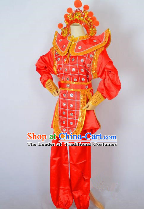 Traditional Beijing Opera Costume Ancient Chinese Young Women Dress Clothing