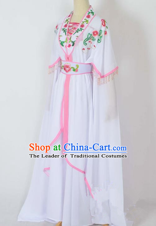 Traditional Beijing Opera Costume Ancient Chinese Young Women Dress Clothing