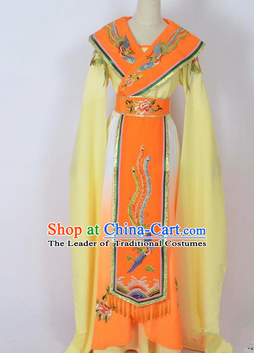 Traditional Chinese Professional Peking Opera Imperial Princess Costume, China Beijing Opera Diva Hua Tan Embroidery Dress Clothing
