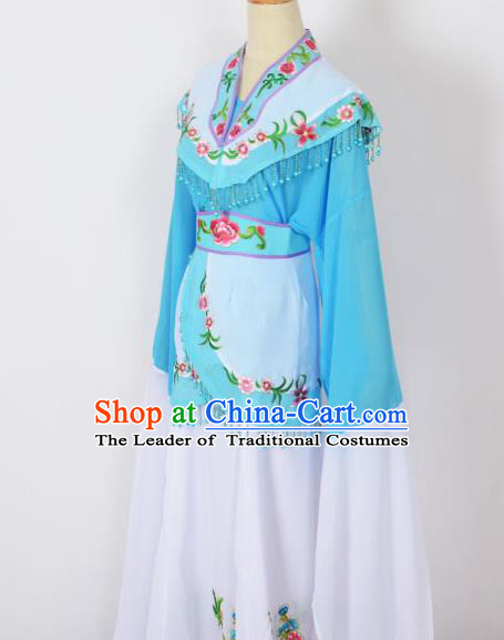 Traditional Beijing Opera Costume Ancient Chinese Young Women Dress Clothing