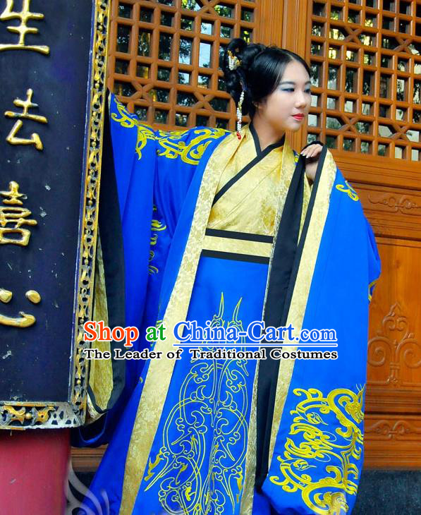 Ancient Chinese Costume Chinese Style Wedding Dress Tang Dynasty hanfu princess wedding Clothing