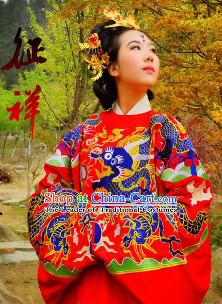 Ancient Chinese Costume Chinese Style Wedding Dress Tang Dynasty hanfu princess wedding Clothing