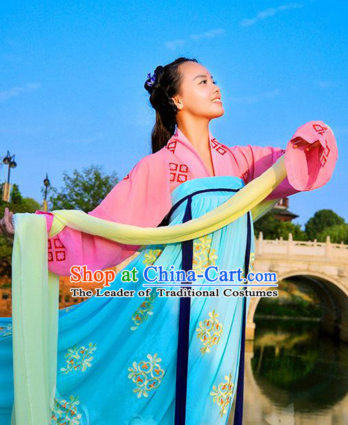 Ancient Chinese Costume Chinese Style Wedding Dress Tang Dynasty hanfu princess wedding Clothing