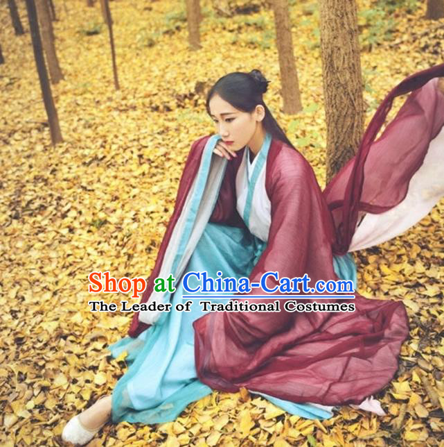 Ancient Chinese Costume Chinese Style Wedding Dress Tang Dynasty princess Clothing