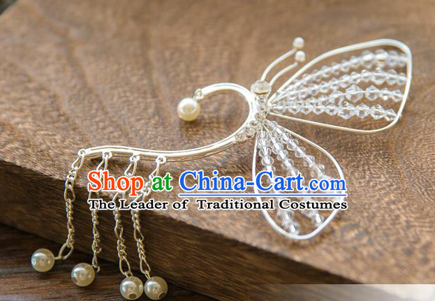 Chinese Hair Jewelry Accessories Hairpins Headwear Headdress Hair Crown for Women