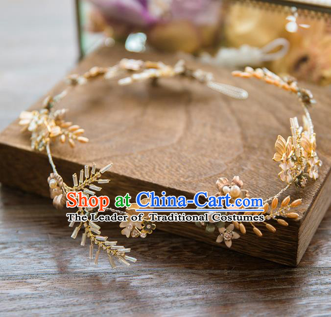 Top Grade Handmade Classical Hair Accessories Baroque Style Princess Hair Clasp Headwear for Women