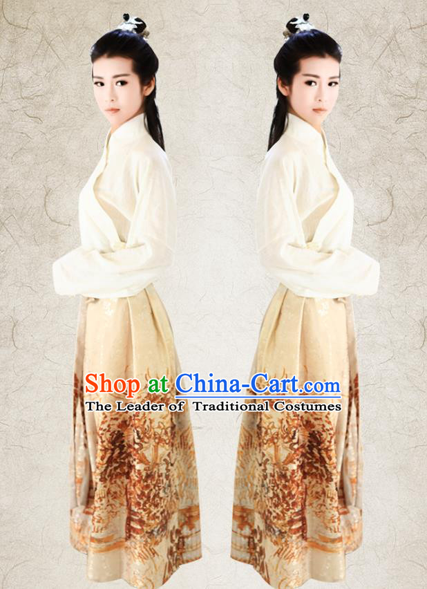 Ancient Chinese Costume hanfu Chinese Style Wedding Dress Tang Dynasty princess Clothing