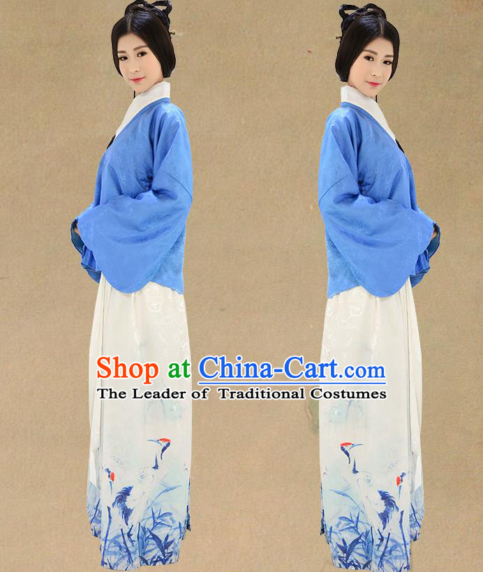 Ancient Chinese Costume hanfu Chinese Style Wedding Dress Tang Dynasty princess Clothing