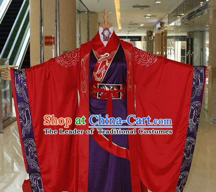 Ancient Chinese Costume hanfu Chinese Style Wedding Dress Tang Dynasty princess Clothing