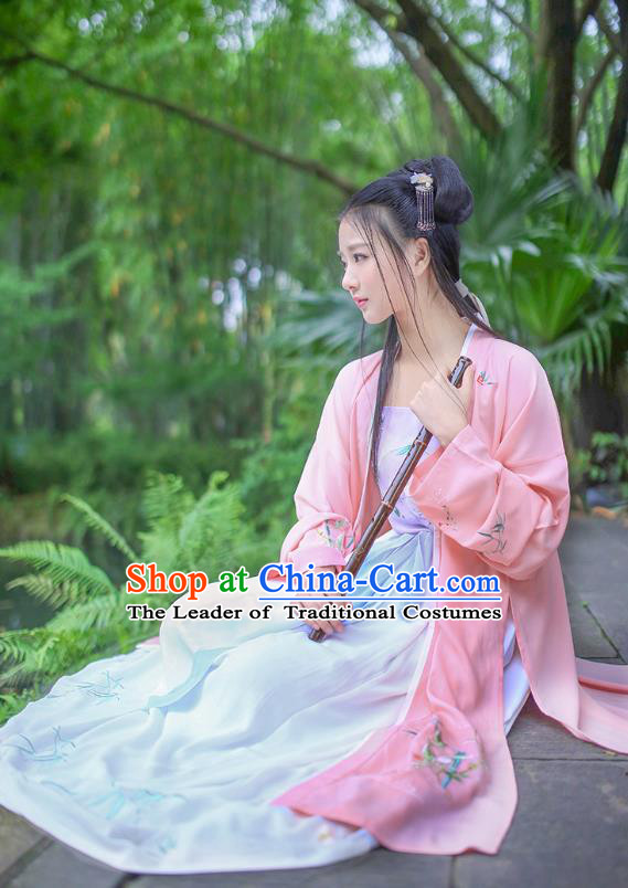 Ancient Chinese Costume hanfu Chinese Style Wedding Dress Tang Dynasty princess Clothing