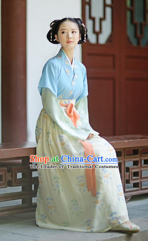 Ancient Chinese Costume hanfu Chinese Style Wedding Dress Tang Dynasty princess Clothing