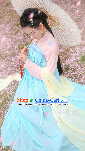 Ancient Chinese Costume hanfu Chinese Style Wedding Dress Tang Dynasty princess Clothing