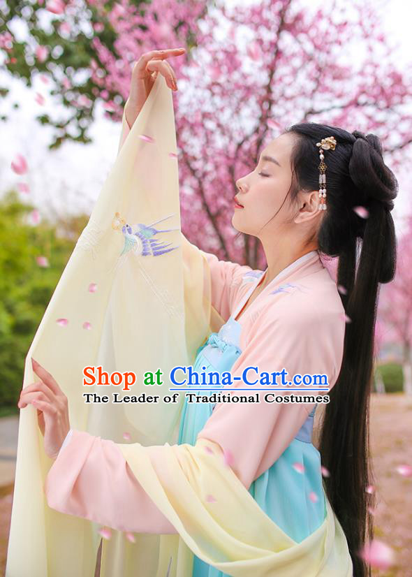 Ancient Chinese Costume hanfu Chinese Style Wedding Dress Tang Dynasty princess Clothing