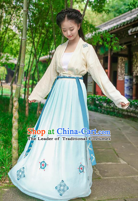 Ancient Chinese Costume hanfu Chinese Style Wedding Dress Tang Dynasty princess Clothing