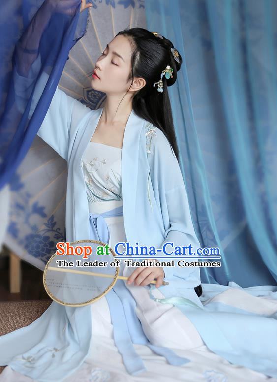 Ancient Chinese Costume hanfu Chinese Style Wedding Dress Tang Dynasty princess Clothing