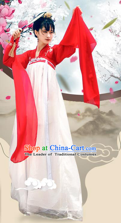 Ancient Chinese Costume hanfu Chinese Style Wedding Dress Tang Dynasty princess Clothing