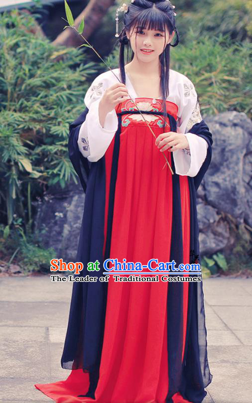 Ancient Chinese Costume hanfu Chinese Style Wedding Dress Tang Dynasty princess Clothing