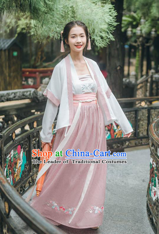 Ancient Chinese Costume hanfu Chinese Style Wedding Dress Tang Dynasty princess Clothing