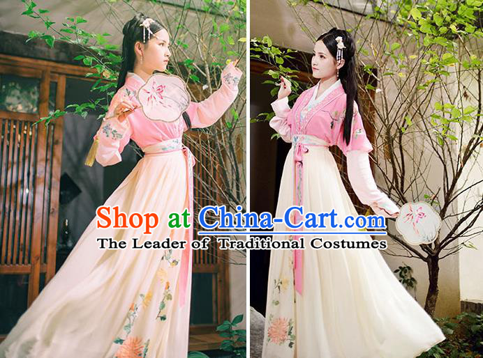 Ancient Chinese Costume hanfu Chinese Wedding Dress Tang Dynasty princess Clothing