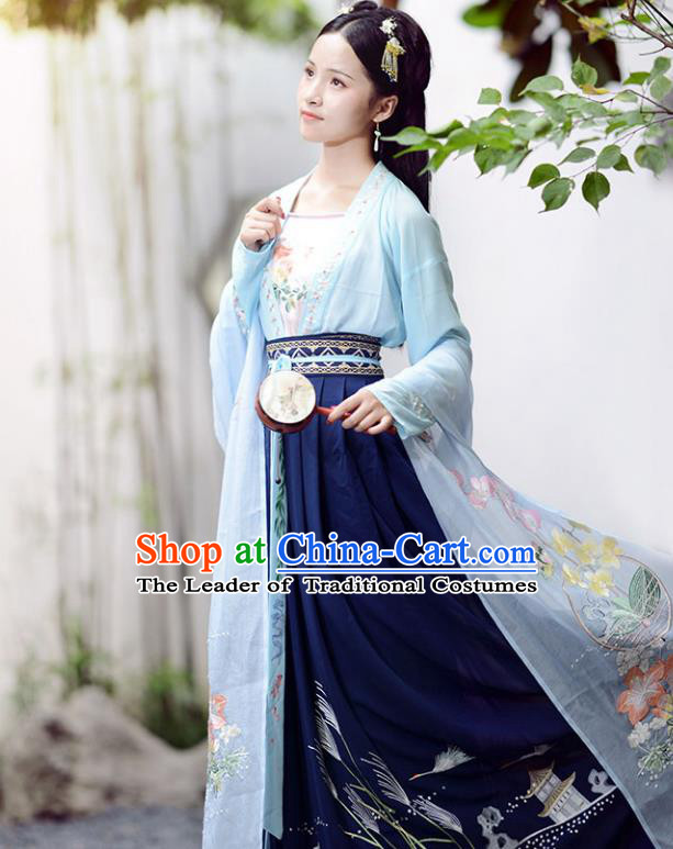 Ancient Chinese Costume hanfu Chinese Wedding Dress Tang Dynasty princess Clothing