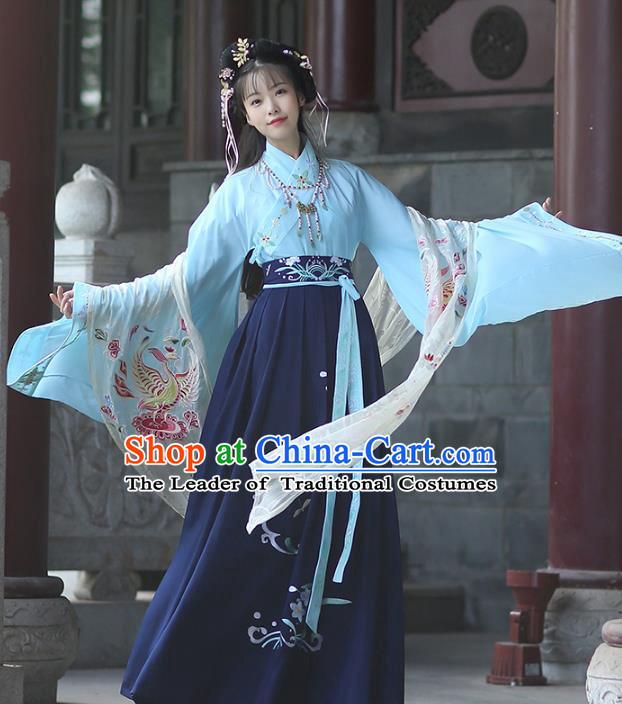 Ancient Chinese Costume hanfu Chinese Wedding Dress Tang Dynasty princess Clothing