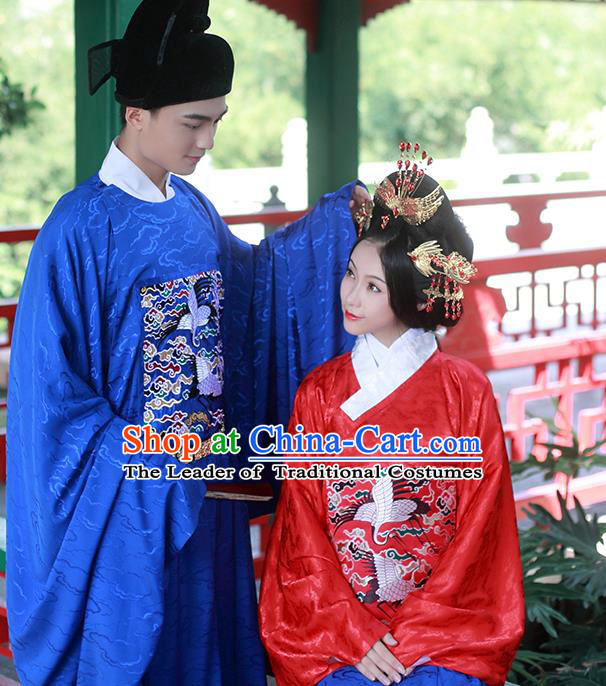 Ancient Chinese Costume hanfu Chinese Wedding Dress Tang Dynasty princess Clothing