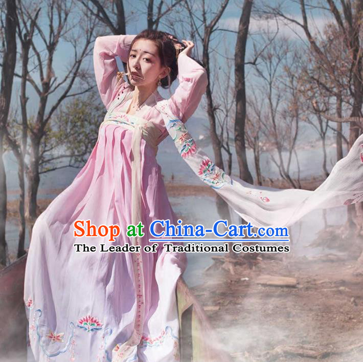 Ancient Chinese Costume hanfu Chinese Wedding Dress Tang Dynasty princess Clothing