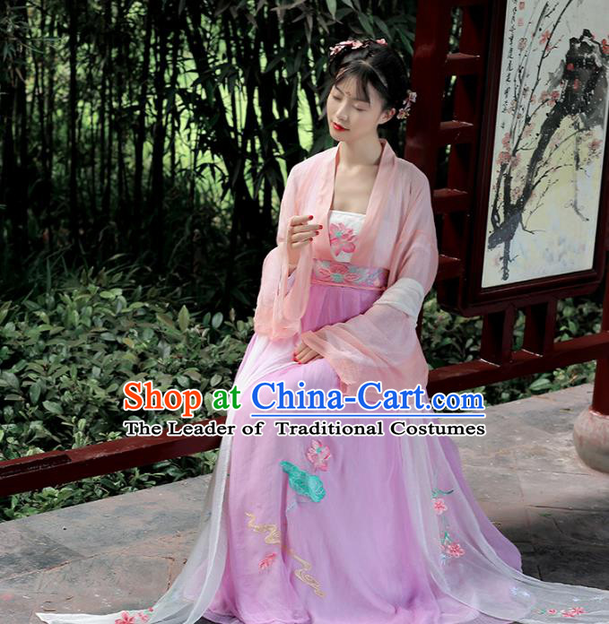 Ancient Chinese Costume hanfu Chinese Wedding Dress Tang Dynasty princess Clothing