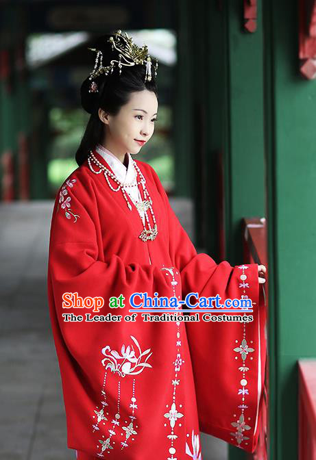 Ancient Chinese Costume hanfu Chinese Wedding Dress Tang Dynasty princess Clothing