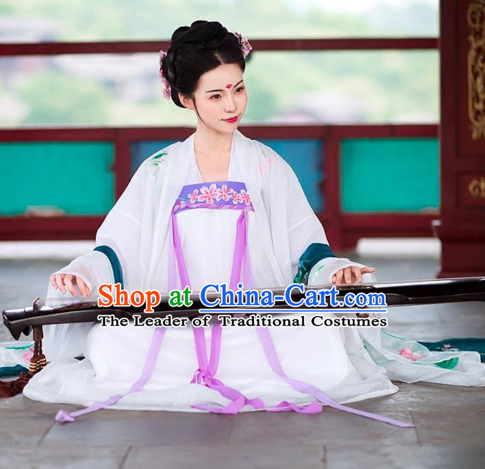 Ancient Chinese Costume hanfu Chinese Wedding Dress Tang Dynasty princess Clothing