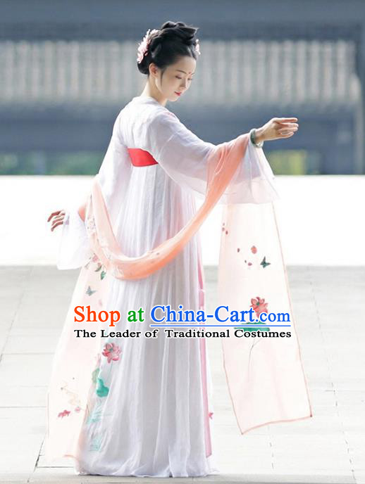 Ancient Chinese Costume hanfu Chinese Wedding Dress Tang Dynasty princess Clothing